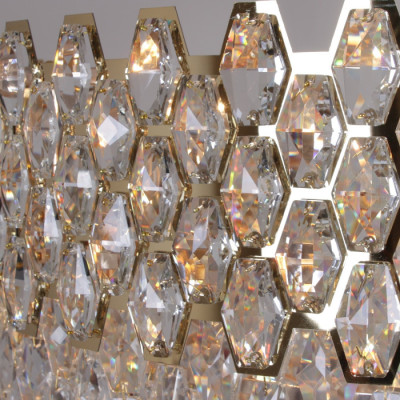 Подвесная люстра  00995-0.4-10L MX GD